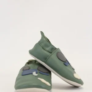 scarpa con disegno trattore