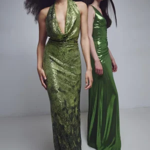 abito full pailettes