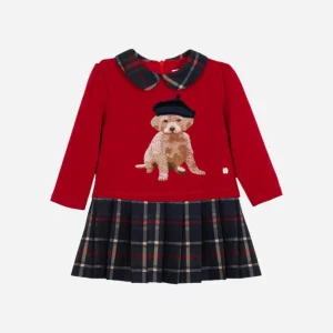 abito scozzese con cane