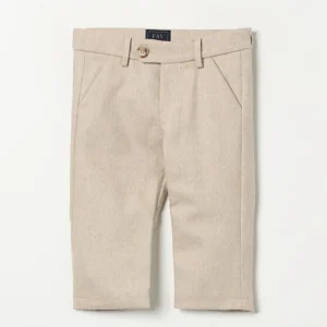 pantalone beige neonato