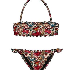 costume con stampa fluo