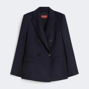 blazer doppiopetto in flanella