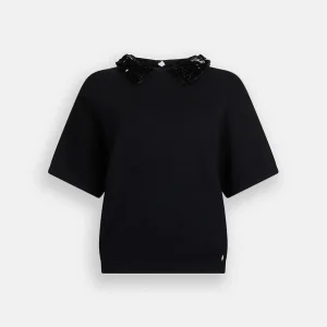 maglia con pailettes