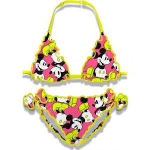 bikini due pezzi con fantasia