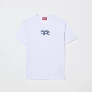 T-shirt con logo al centro