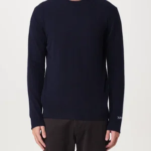 maglione girocollo con logo