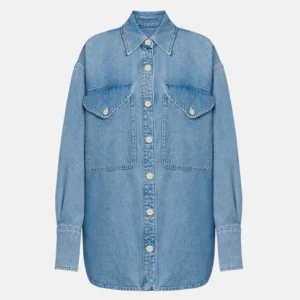 camicia over in denim