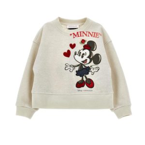 felpa minnie con fiocco