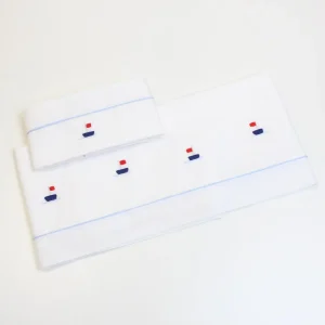 LENZUOLO TEDDY CON RICAMI cotone