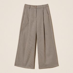 pantalone in pied de poule