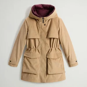 parka 3 in 1 in velluto