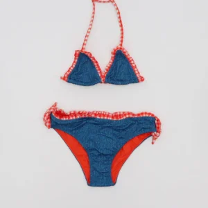 costume bambina fantasia denim