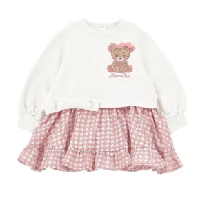 abito con applicazione orsetto