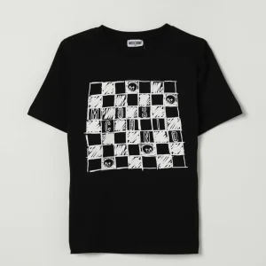 t-shirt stampa scacchi