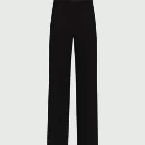 pantalone stretch con dettaglio