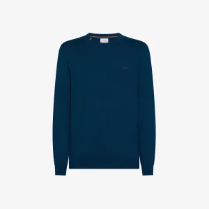 maglione girocollo misto lana