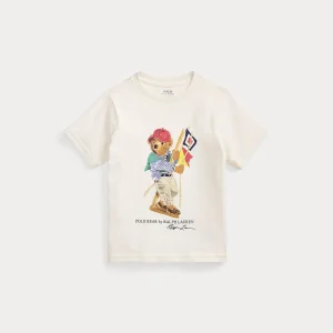 t-shirt polo bear bianca