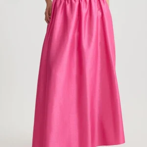 gonna lunga shantung