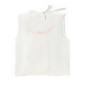 camicetta con ricamo