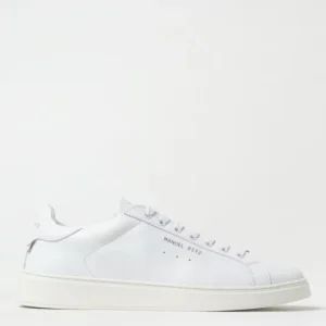 sneakers in pelle con logo