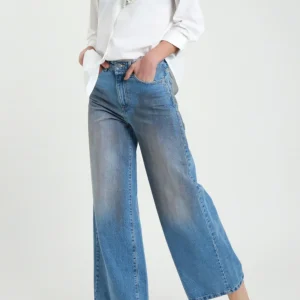 SUSY MIX - Jeans Palazzo - DENIM