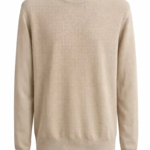 KERSO - Maglia Girocollo - BEIGE