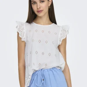 only - maglia s.gallo - bianco