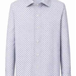 kerso - camicia col/clas fantasia - denim