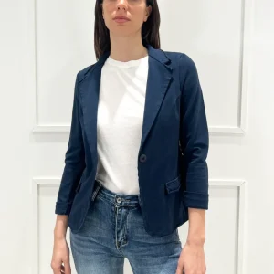 kerso - giacca felpa - blu