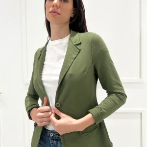 kerso - giacca felpa - verde militare